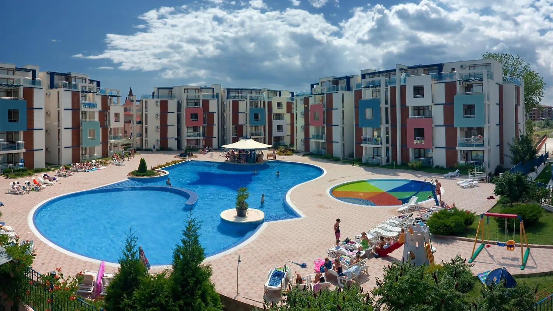 Sun City I Studio Apartment With Free Parking Place Sunny Beach