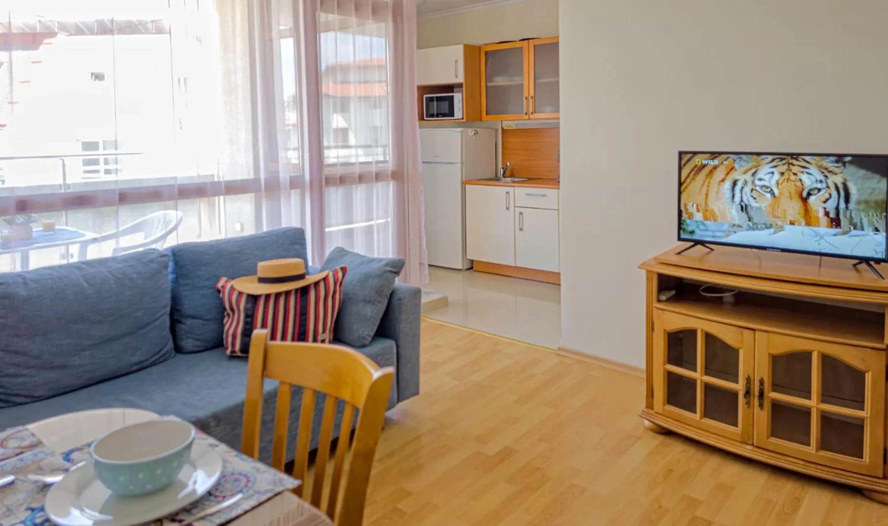 Sun City I Studio Apartment With Free Parking Place Sunny Beach