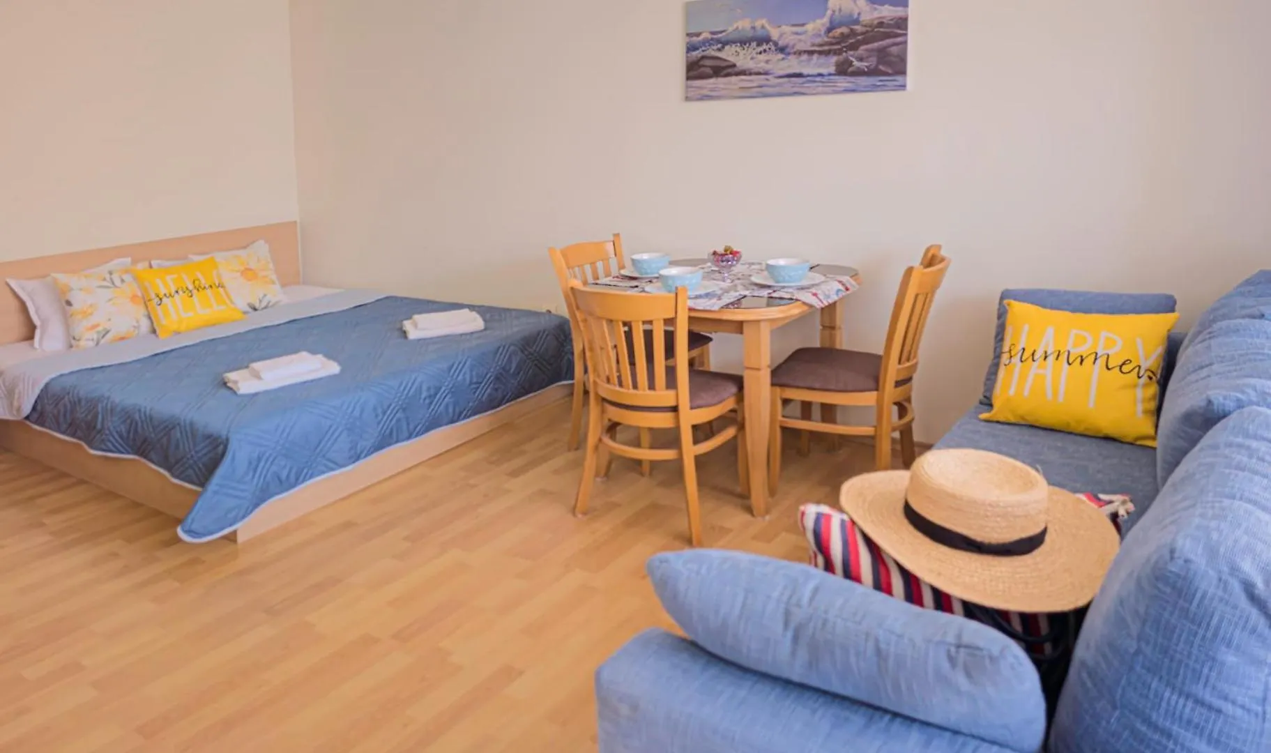 Sun City I Studio Apartment With Free Parking Place Sunny Beach 0*,