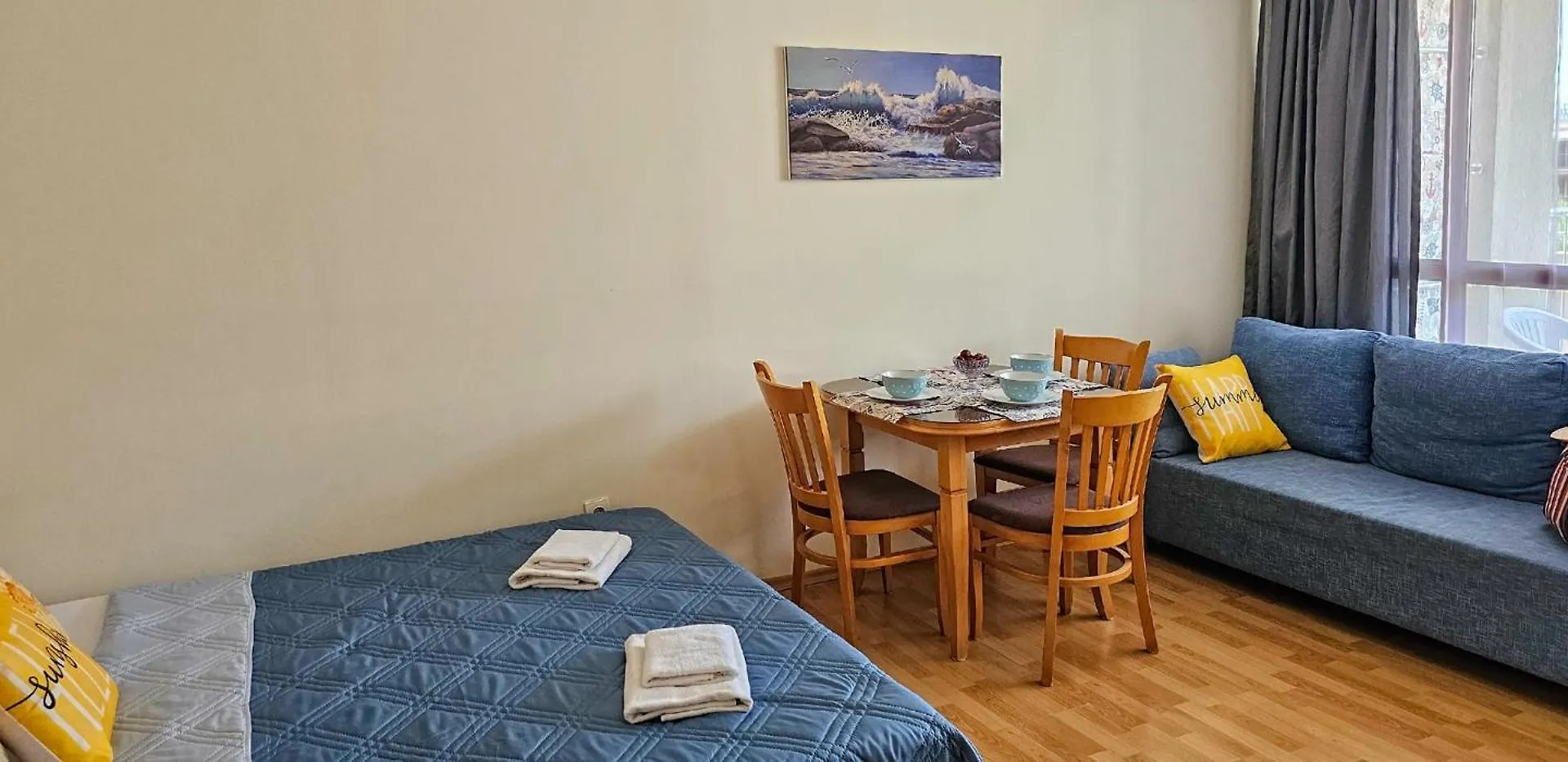 Sun City I Studio Apartment With Free Parking Place Sunny Beach
