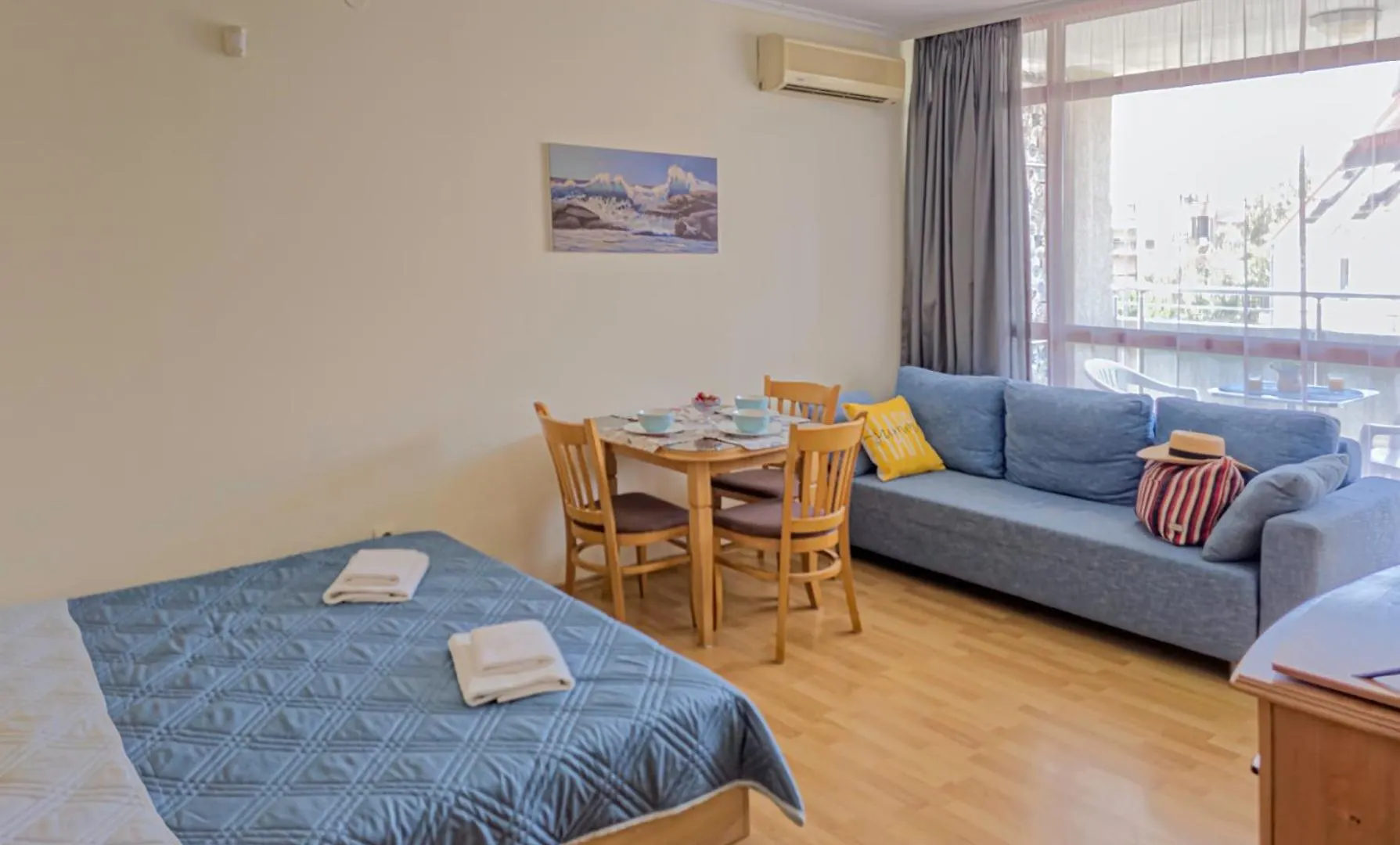 Sun City I Studio Apartment With Free Parking Place 阳光海滩