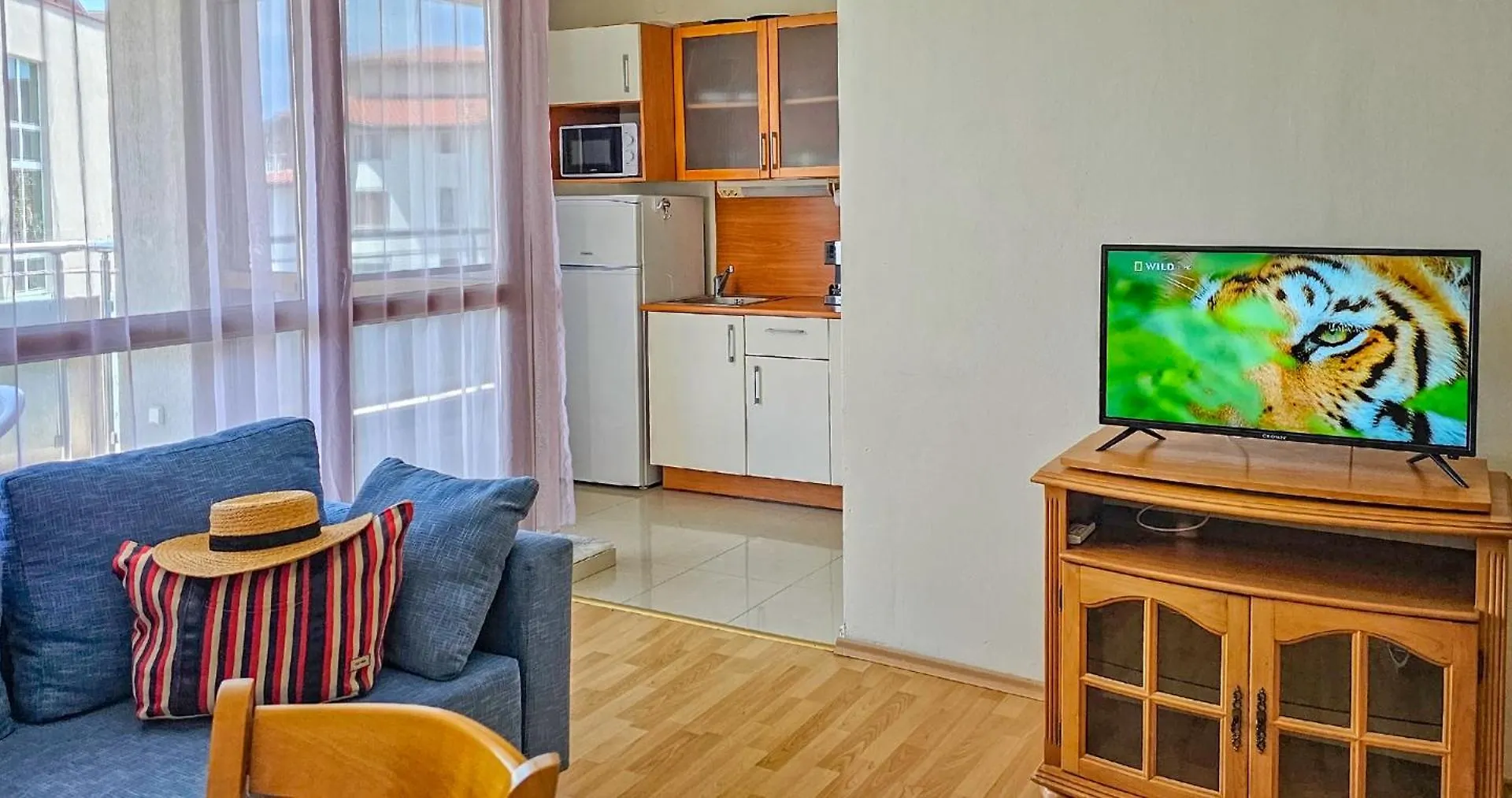 Sun City I Studio Apartment With Free Parking Place 阳光海滩 保加利亚